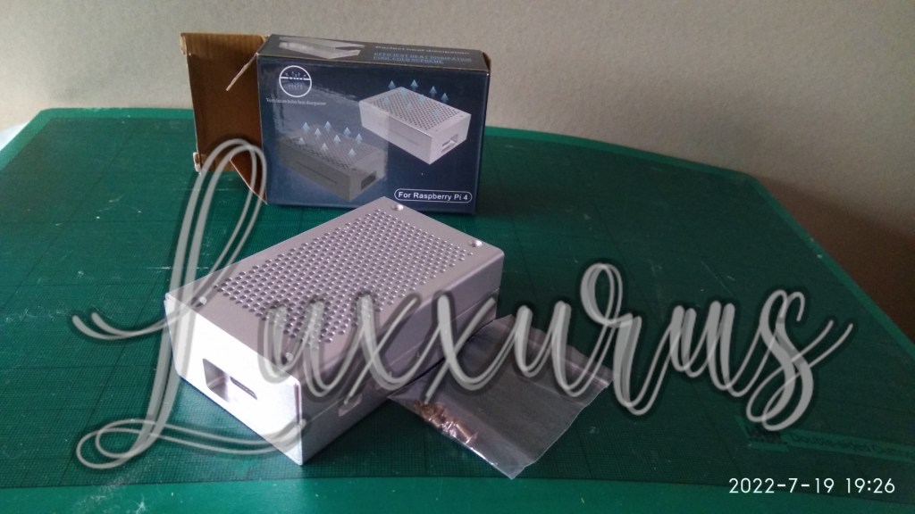 Silver Case - RaspBerry Pi 4b