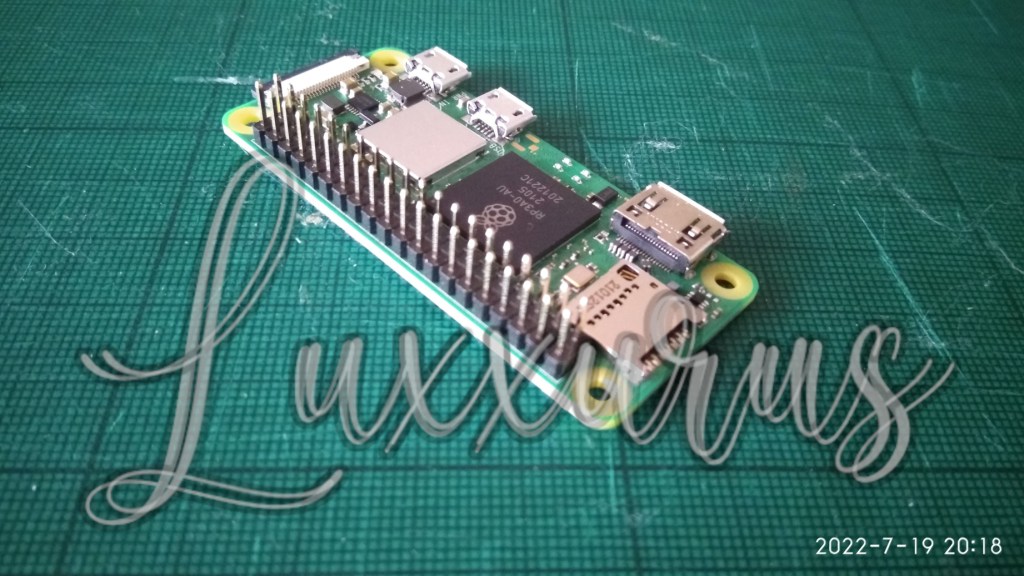 Raspberry  Pi Zero 2W Board
with Soldering
